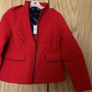 New Talbots red light weight jacket